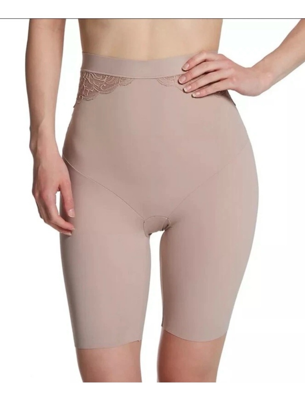 Maidenform DMS098 Eco Lace High Waisted Thigh 360 Shaping Slimmer Medium